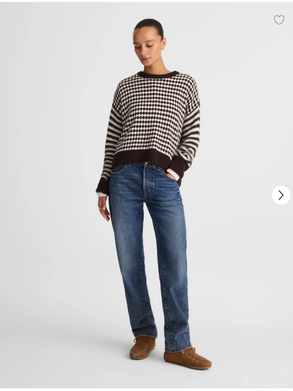Madewell Mixed Stripe Alpaca Blend Pullover Sweater